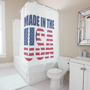Made in the USA Shower Curtain