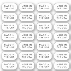 Made in the USA Stickers