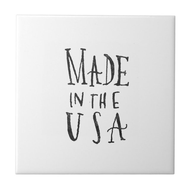 Made in the USA Tile (Front)