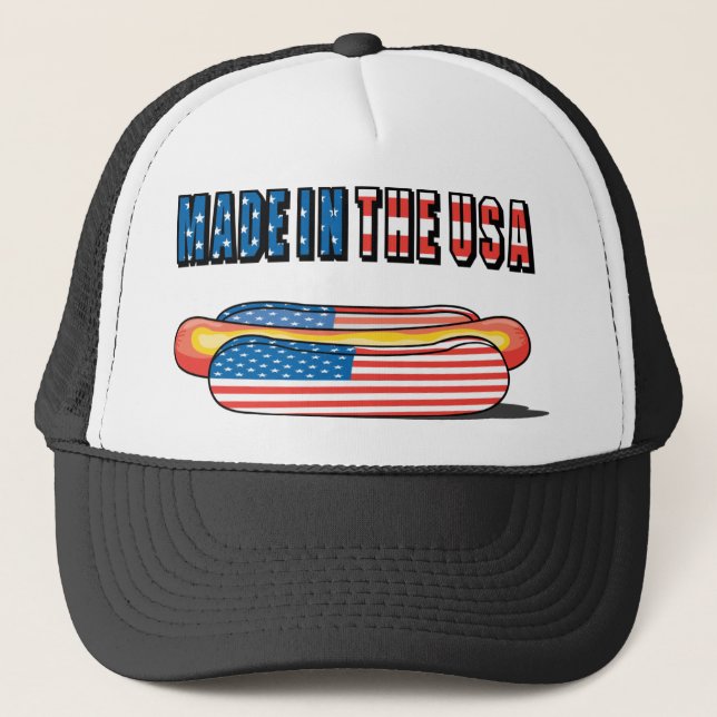 Made in the USA Trucker Hat (Front)