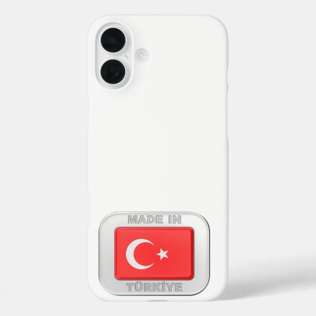 Made in Turkiye Case-Mate iPhone Case (Back)