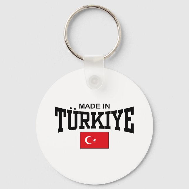 Made In Turkiye Key Ring (Front)