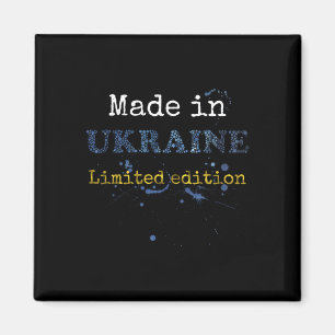 Made In Ukraine Shirt Limited Edition - Vintage Uk Magnet