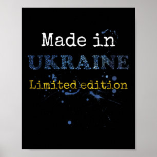 Made In Ukraine Shirt Limited Edition - Vintage Uk Poster