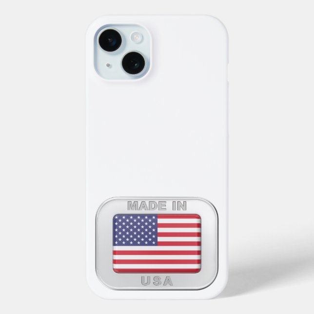 Made in USA Case-Mate iPhone Case (Back)