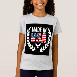 Made in USA girls T-Shirt