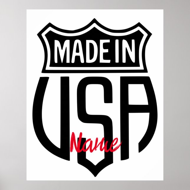 Made in USA Sign Thunder_Cove (Front)