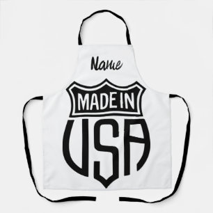 Made in USA Sign Thunder_Cove Apron