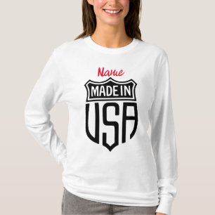Made in USA Sign Thunder_Cove T-Shirt