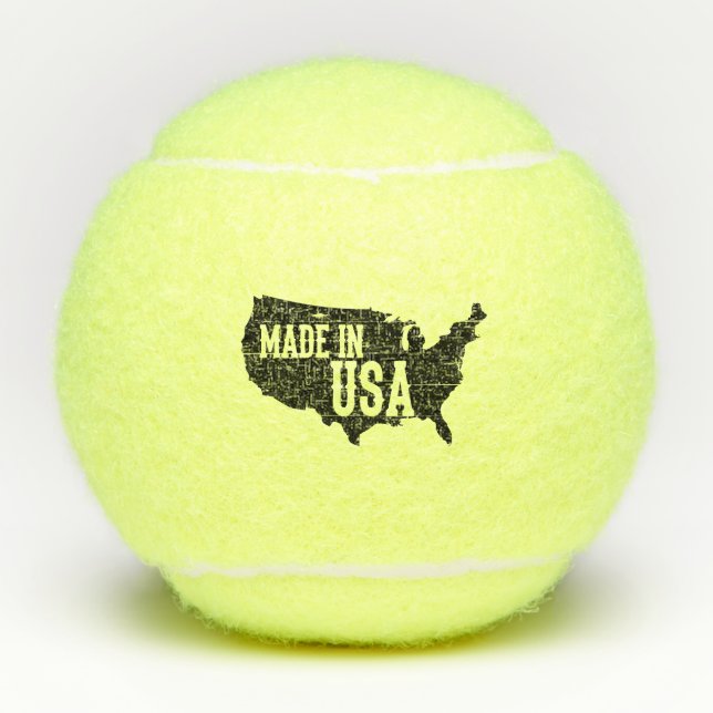 Made in USA Tennis Balls (Front)