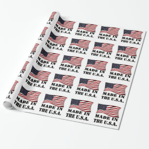 MADE IN USA WRAPPING PAPER
