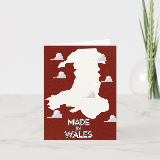 Made in Wales Holiday Card (Front)
