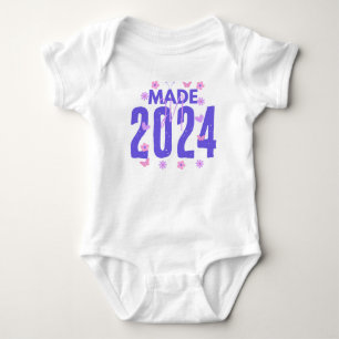Made In Year Custom Age Birthday Baby Bodysuit