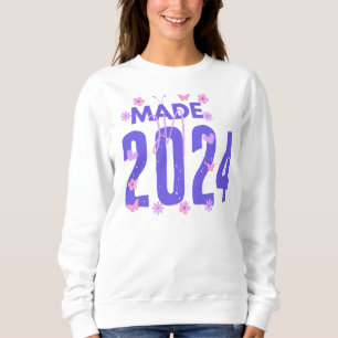 Made In Year Custom Age Birthday For Her Sweatshirt
