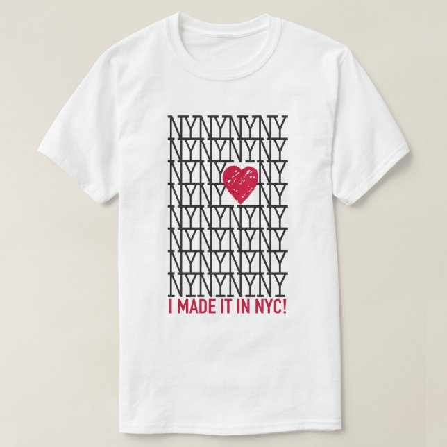 Made it—NYC Basic T-Shirt (Design Front)