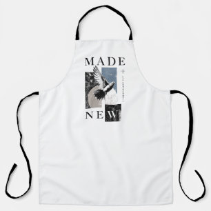Made New 2 Corinthians 5:17 Brutalist Dove Baptism Apron