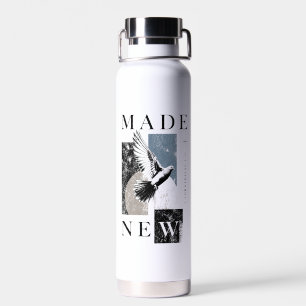 Made New 2 Corinthians 5:17 Brutalist Dove Baptism Water Bottle