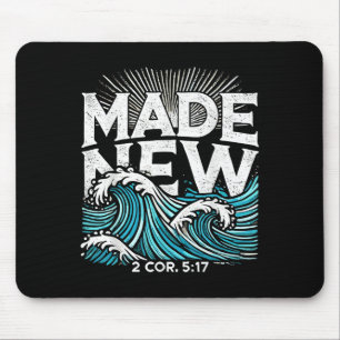 Made New Baptized Baptism Mouse Mat