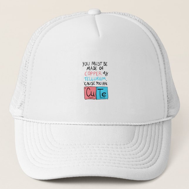 Made of Cooper Cute Trucker Hat (Front)