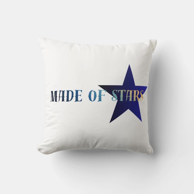 Made of Stars Cushion (Front)