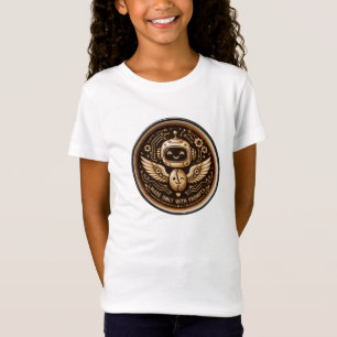 Made Only With Prompts Funny AI Coffee Robot T-Shirt