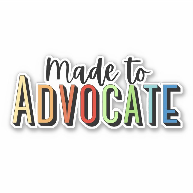 Made to Advocate - School Counsellor (Front)