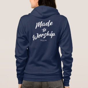 Made to Worship Psalm 95:1 Hoodie