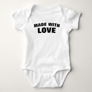 MADE WITH LOVE Baby Bodysuit