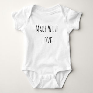 Made With Love Baby Bodysuit