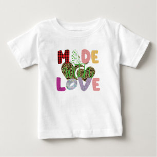 Made With Love Baby T-Shirt