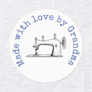 Made with Love by Grandma Customizable Iron-On