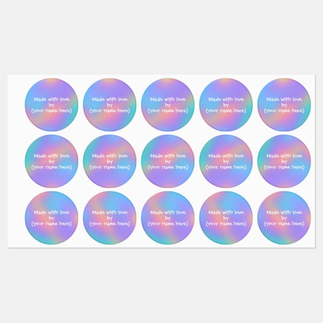Made With Love By Personalised (Sheet)