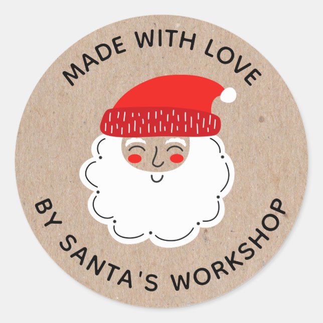 Made with love Christmas Gift Tag (Front)