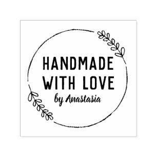 Made with Love Doodle Craft Self-inking Stamp