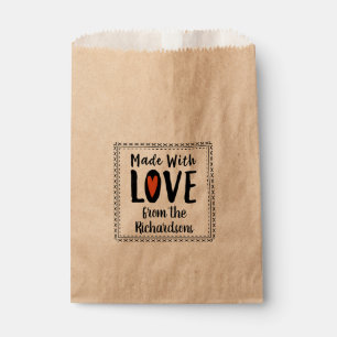 Made With Love Favour Bags
