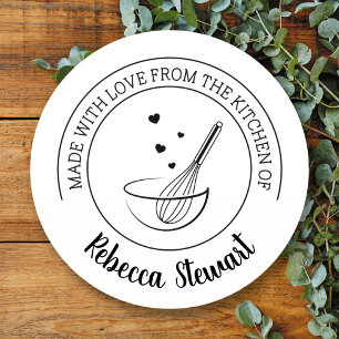 Made with Love From the Kitchen of Circle Labels