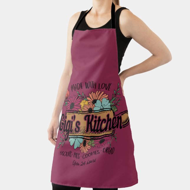 Made With Love Gigi's Kitchen Apron (Insitu)
