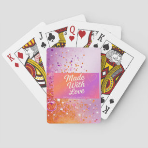 Made With Love Golf Glove Playing Cards