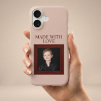 MADE WITH LOVE Personalised Child Photo