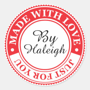 Made with Love Sticker - SRF