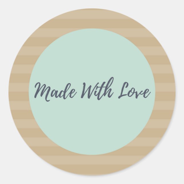 Made With Love stickers (Front)