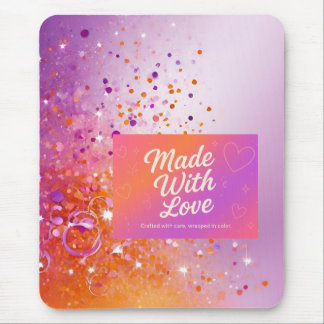 Made With Love Tank Top Mouse Mat