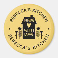 Made With Love Yelllow Kitchen