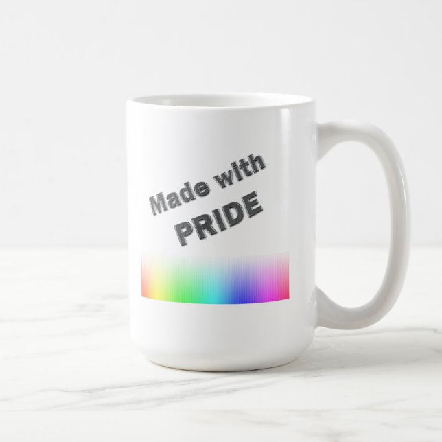 Made With Pride Coffee Mug (Right)