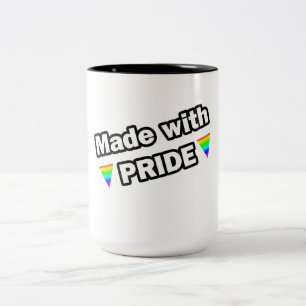 Made with Pride Two-Tone Coffee Mug