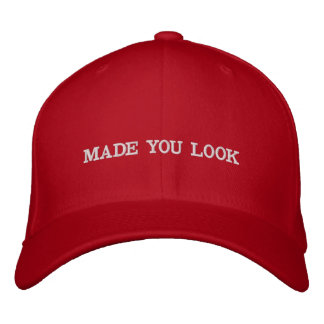 Made You Look (MAGA) Embroidered Hat