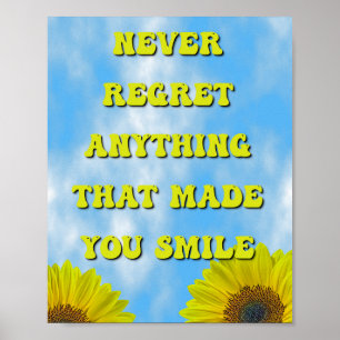 Made You Smile Poster