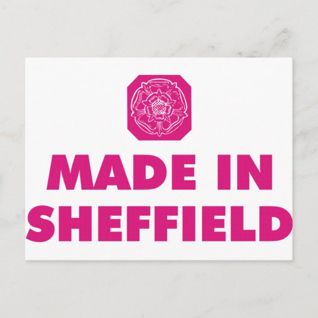 madeinsheffield postcard (Front)