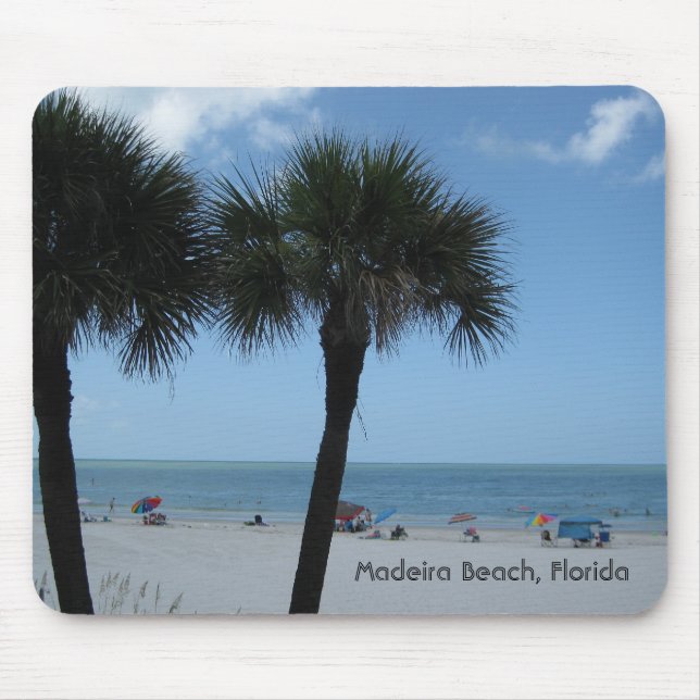 Madeira Beach, Florida Mouse Mat (Front)