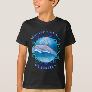 Madeira Beach Florida Vacation Souvenir Dolphin T-Shirt